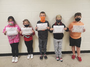 3rd Grade Hornets of the Month